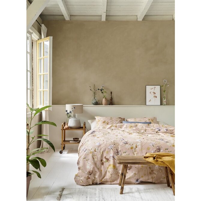 Ariadne at Home Flowerlove Housse de couette - nude 240x200/220 cm