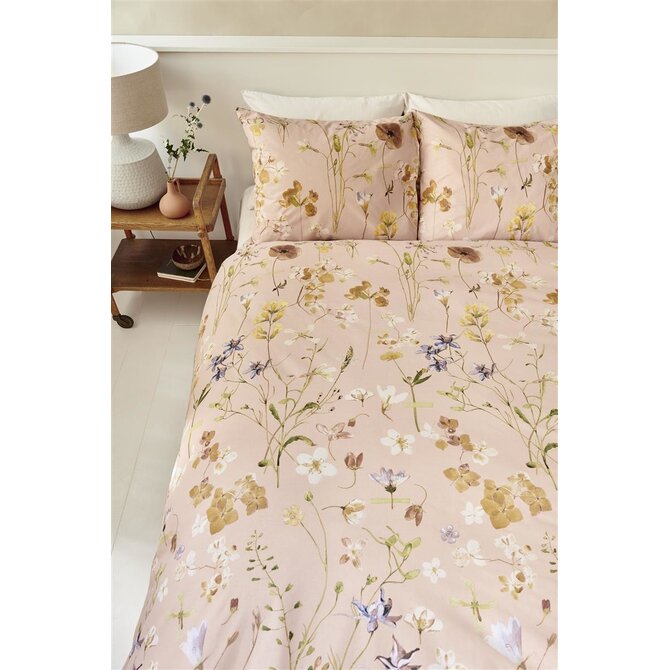 Ariadne at Home Flowerlove Housse de couette - Nude 140x200/220 cm