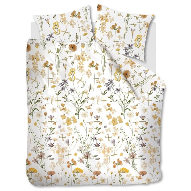 Ariadne at Home Flowerlove dekbedovertrek White 240x200/220