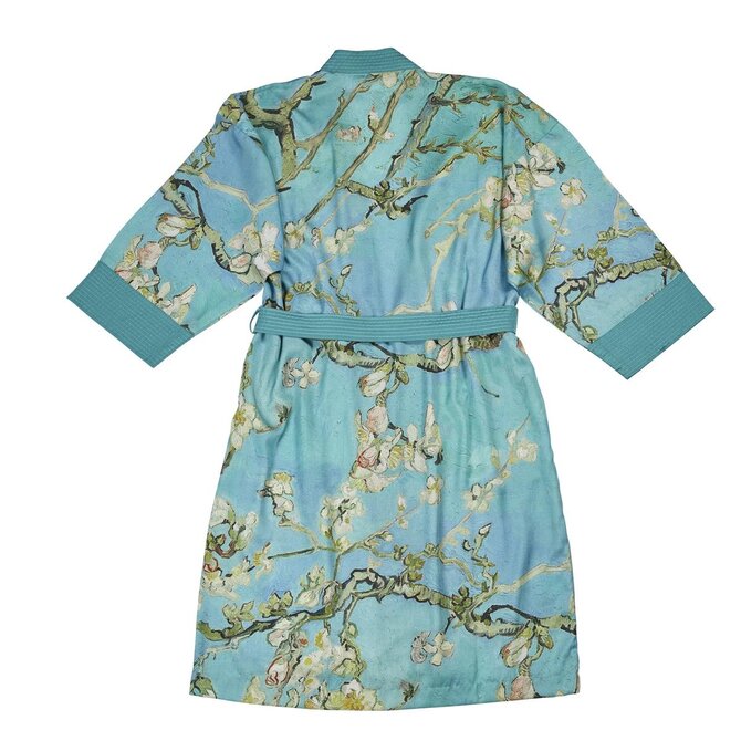 Beddinghouse x Van Gogh Museum Kimono fleur d'amandier - Bleu S/M Beddinghouse x Van Gogh Museum Kimono fleur d'amandier - Bleu S/M