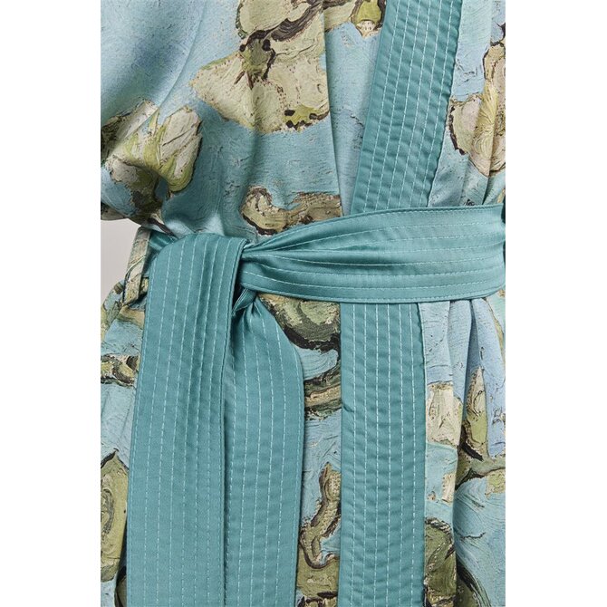 Beddinghouse x Van Gogh Museum Kimono fleur d'amandier - Bleu S/M Beddinghouse x Van Gogh Museum Kimono fleur d'amandier - Bleu S/M