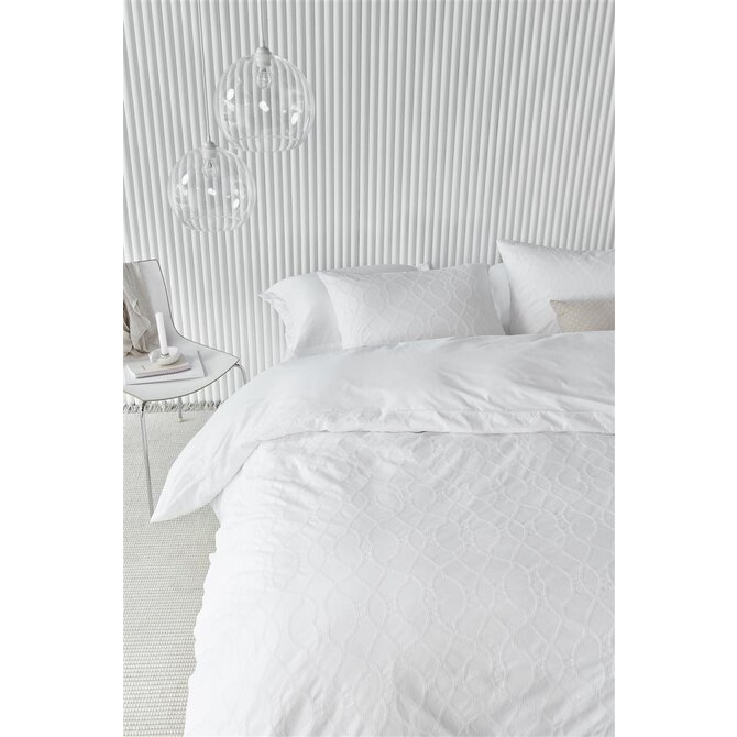 Beddinghouse Milky Housse de couette Blanc 260x200/220 cm