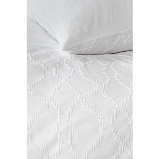 Beddinghouse Milky Housse de couette Blanc 260x200/220 cm
