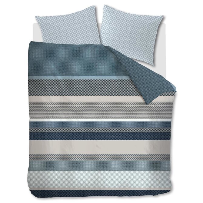 Beddinghouse Lennart dekbedovertrek Blue 240x200/220