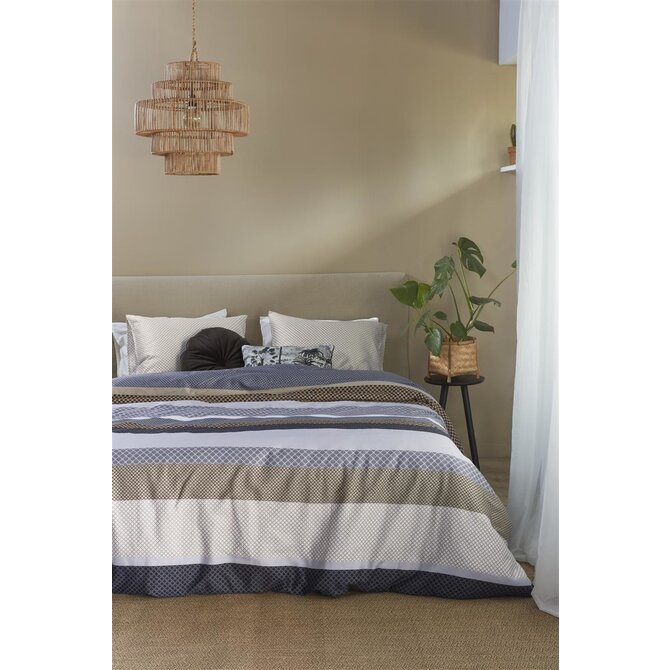 Beddinghouse Lennart dekbedovertrek Grey 240x200/220