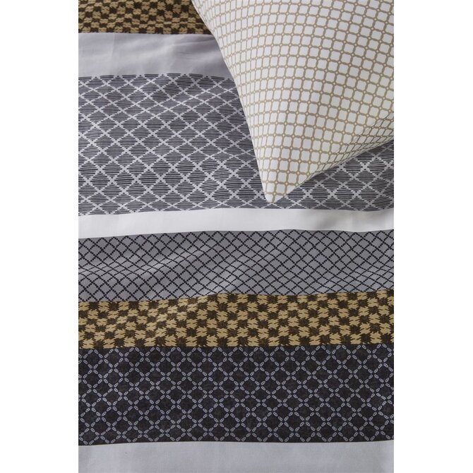 Beddinghouse Lennart dekbedovertrek Grey 240x200/220