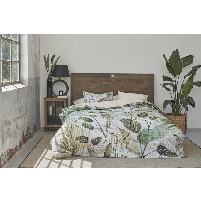 Riviera Maison Sunset Leafs Housse de couette - Vert 260x200/220 cm