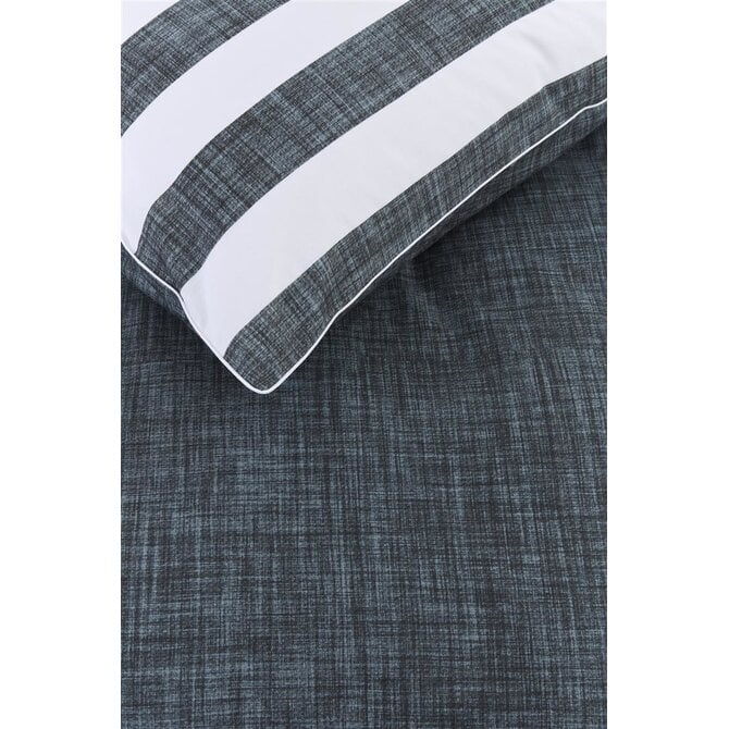 Riviera Maison Lindy Lines Housse de couette - Navy 200x200/220 cm