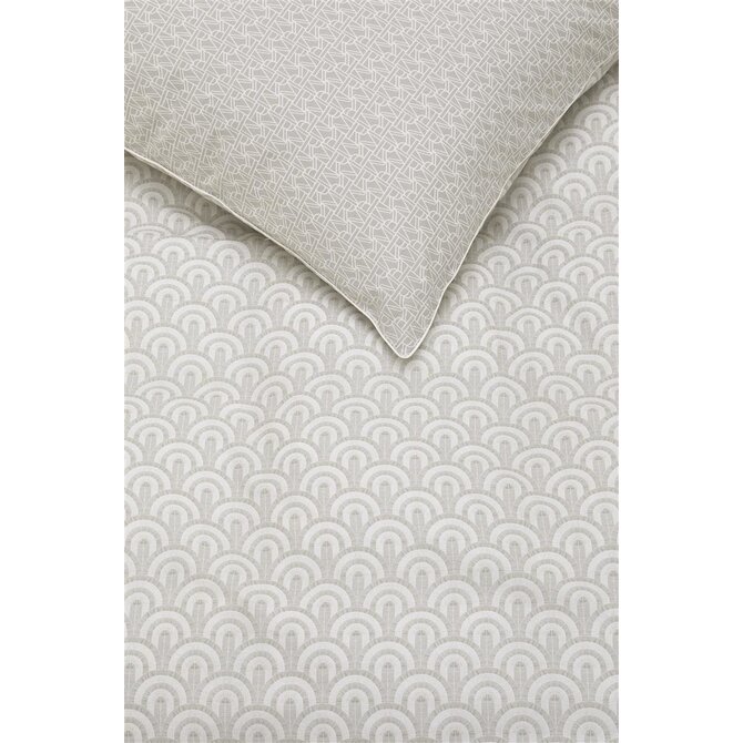 Rivièra Maison Arched Housse de Couette - Sable 140x200/220 cm