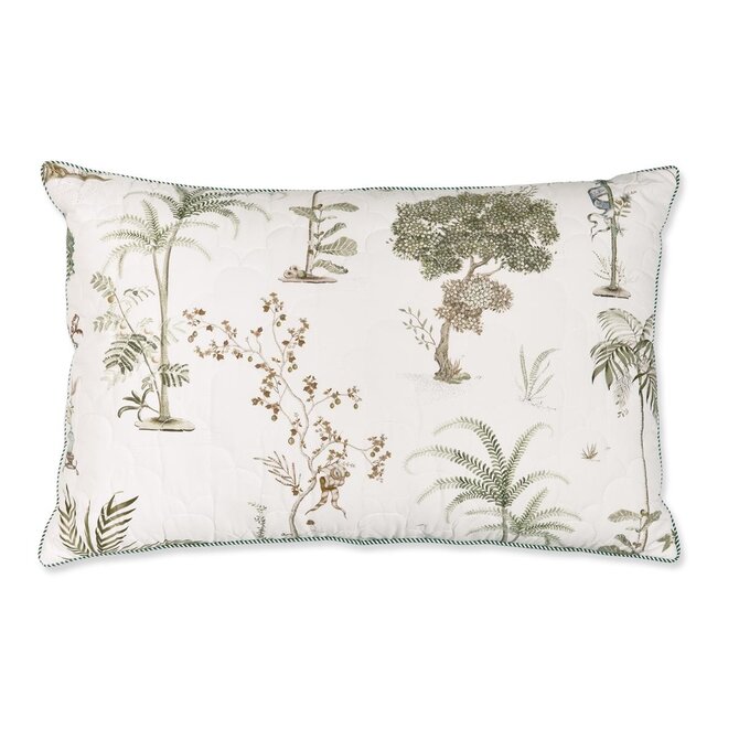 Pip Studio Giardini di Frutta Coussin matelassé - Blanc 45x70 cm