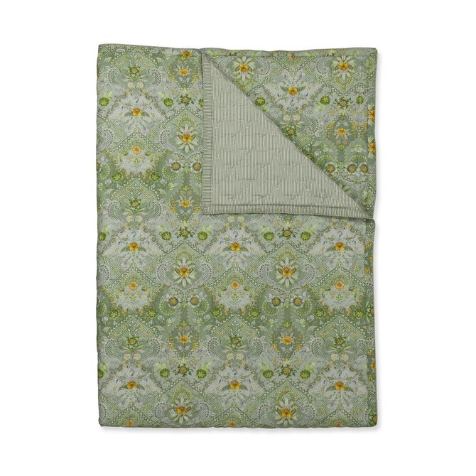 Pip Studio Saluti Piccoli Quilt - Green 150x200 cm