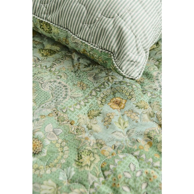 Pip Studio Saluti Piccoli Quilt - Green 180x260 cm