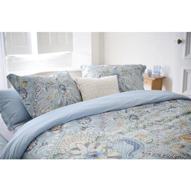 Pip Studio Saluti Grandi Dekbedovertrekken- Light Blue 240x200/220 cm