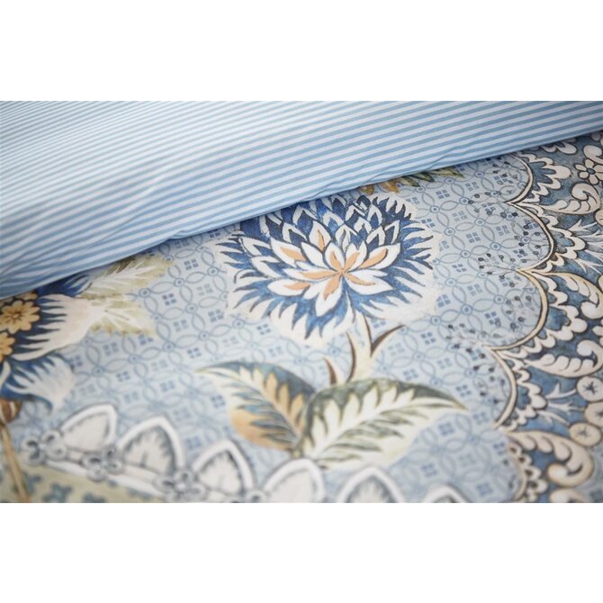 Pip Studio Saluti Grandi Dekbedovertrekken- Light Blue 240x200/220 cm