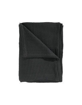 Heckett & Lane Wafel Plaid 240x260 Midnight Black