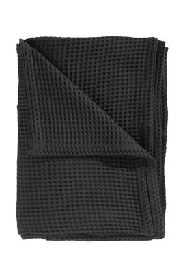 Heckett & Lane Wafel Plaid 180x260 Midnight Black