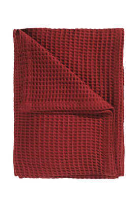 Heckett & Lane Wafel Plaid 240x260 Fire Red