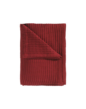 Heckett & Lane Wafel Plaid 240x260 Fire Red