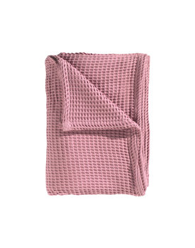 Heckett & Lane Wafel Plaid 240x260 Baby Pink