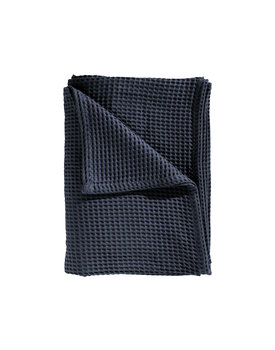 Heckett & Lane Wafel Plaid 180x260 Navy Blue