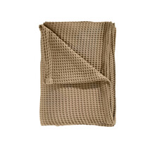 Heckett & Lane Wafel Plaid 180x260 Pale Khaki