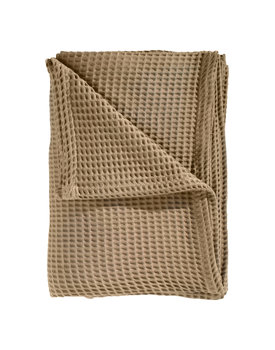 Heckett & Lane Wafel Plaid 180x260 Pale Khaki