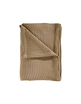 Heckett & Lane Wafel Plaid 180x260 Pale Khaki