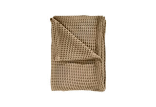Heckett & Lane Wafel Plaid 180x260 Pale Khaki