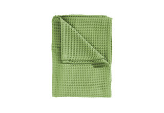 Heckett & Lane Plaid gaufré 180x260 Vert pomme