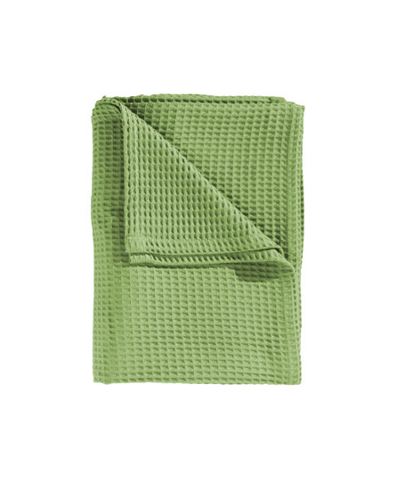 Heckett & Lane Wafel Plaid 180x260 Apple Green