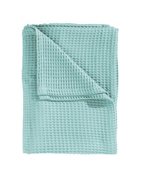 Heckett & Lane Wafel Plaid 240x260 Sea Green