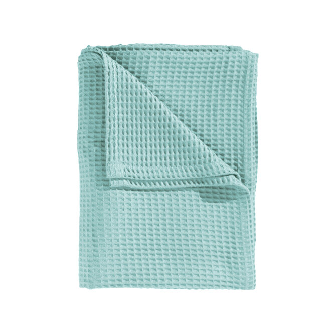 Heckett & Lane Plaid gaufré 240x260 Vert de mer