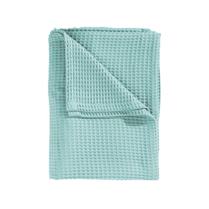 Heckett & Lane Wafel Plaid 240x260 Sea Green