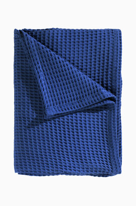 Heckett & Lane Wafel Plaid 240x260 Ink Blue