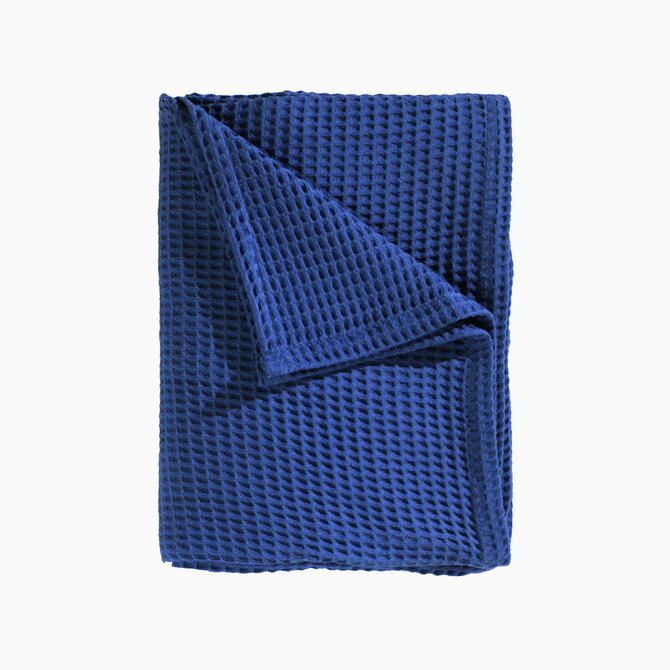 Heckett & Lane Wafel Plaid 240x260 Ink Blue