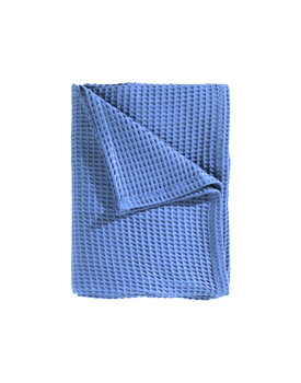 Heckett & Lane Wafel Plaid 240x260 Royal Blue