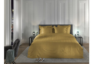 Heckett & Lane - Housse de couette Diamante 200x200x220 Amber Gold