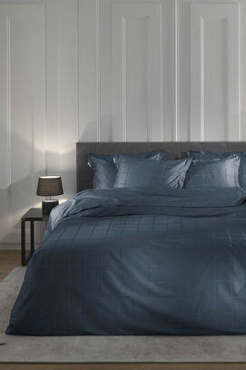 Heckett & Lane Diamante Dekbedovertrek 240x200x220 Maritime Blue