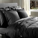 Heckett & Lane Heckett & Lane Banda housse de couette 200x200/220 Moonless Black