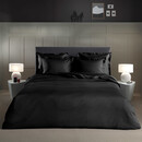 Heckett & Lane Heckett & Lane Banda housse de couette 200x200/220 Moonless Black