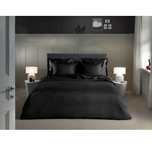 Heckett & Lane Banda Housse de couette 140x200/220 Moonless Black