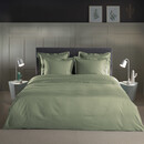 Heckett & Lane Heckett & Lane Banda housse de couette 200x200x220 Laurel Green