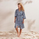 Essenza Essenza Sarai Lenthe Kimono prunelle bleu XL