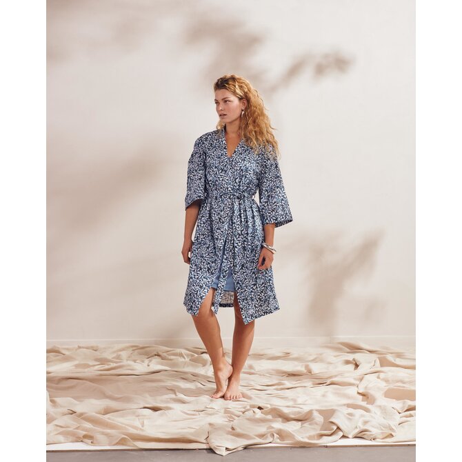 Essenza Sarai Lenthe Kimono sloe blue XS