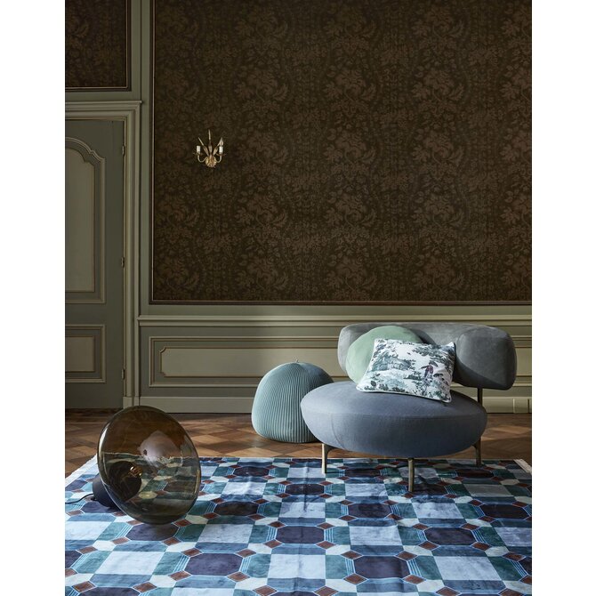 Coussin Essenza Mads Verdant Green 45 cm rond