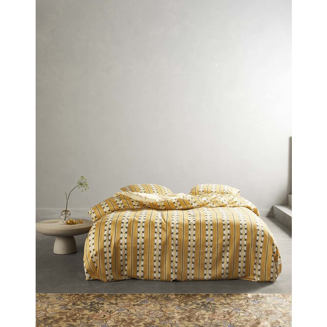 Essenza Iva housse de couette Ochre 1p set 140x220