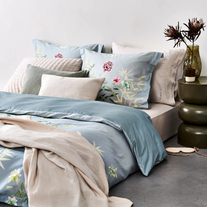 Vandyck Positivity Pearl Blue Taie d'oreiller (60x70)