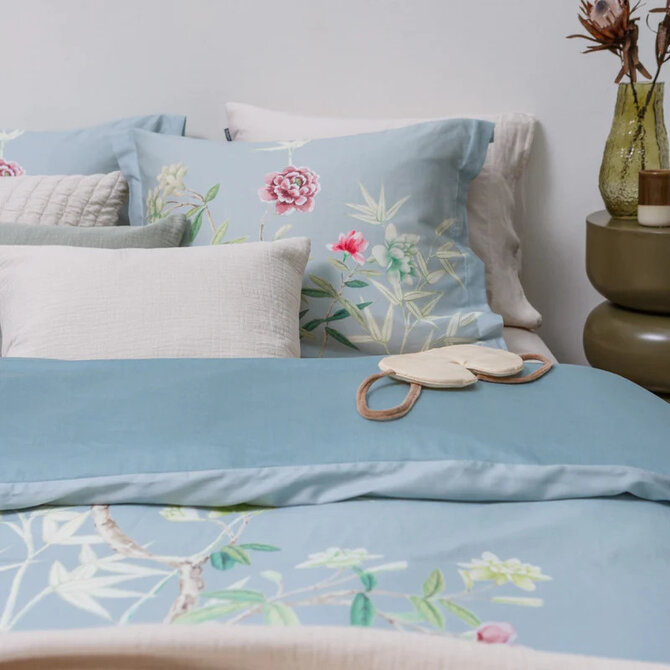 Vandyck Positivity  Pearl Blue Kussensloop (60x70)