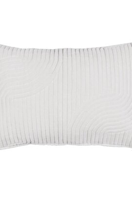 VTwonen Coussin en forme de noeud de balai - Naturel 40x60 cm