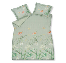 Vandyck Flower Garden Housse de Couette Smoke Green 2 personnes (200x200/220)